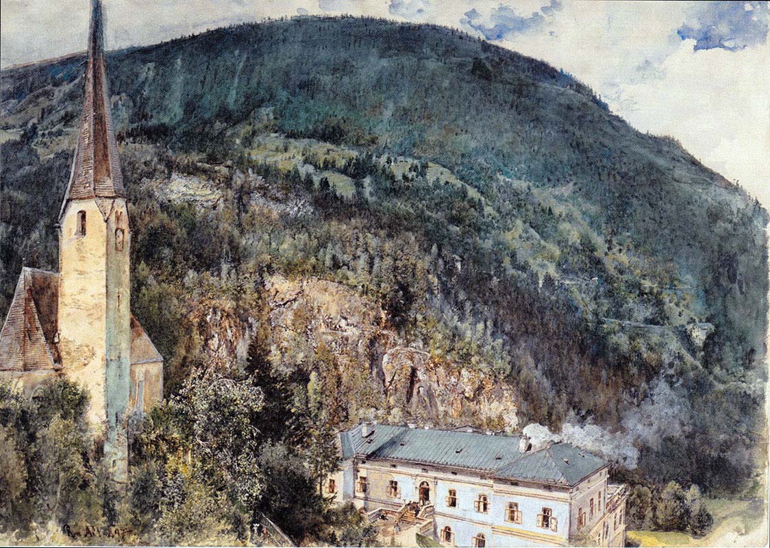 The Saint Nicholas Cathedral in Gastein